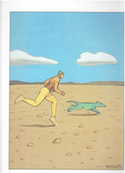 MOEBIUS GRAVURE 24 X 32 CM. EN TRES BON ETAT SCIENCE FICTION 1997 JEAN GIRAUD - Ilustradores M - O