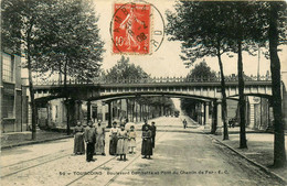 Tourcoing * Le Boulevard Gambetta Et Pont Du Chemin De Fer - Tourcoing