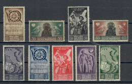 ITALIA REGNO - CORPO POLACCO 1946 - SOCCORSO DI GUERRA  - SERIE COMPLETA - MNH/** - 1946-47 Période Corpo Polacco