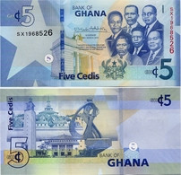 GHANA       5 Cedis       P-W46        4.3.2019       UNC - Ghana