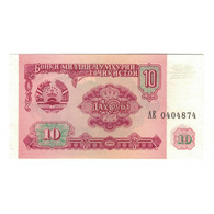 Billet, Tadjikistan, 10 Rubles, 1994, Undated (1994), KM:3, SUP - Tajikistan