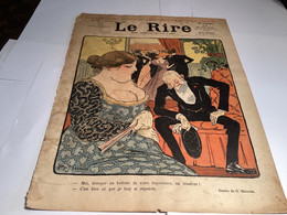 Publicité De Livre Le Rire 1902 Dessin Signé De G Meunier Homme Pendu à Un Arbre Je Meurs Je M’attache Suprême Facetie - Dessins
