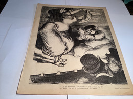Publicité De Livre Le Rire 1902 Dessin Signé De Haye Dessins De Grandjouan Danse Du Ventre - Dessins