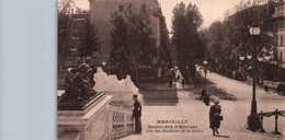 13 / MARSEILLE / BOULEVARD D ATHENES / VU DES ESCALIERS DE LA GARE / PAS COURANTE - Estación, Belle De Mai, Plombières