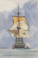 CPA ( Illustrateur Bateau) HAFFNER     L Arrivée Au Mouillage   (b Theme 6) - Haffner