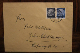 1940 Lublin Osten Dt Reich Allemagne Cover Sudètes WW2 WK2 Besetzung Occupation Poland Pologne - Occupation 1938-45