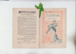 RT34.094  L'ILLUSTRATION. PROGRAME THEATRE DU VAUDEVILLE 1900 FALGUIERE - Periódicos - Antes 1800