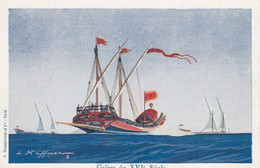 CPA ( Illustrateur Bateau) HAFFNER   Galer Du 16e Siecle (b Theme 6) - Haffner