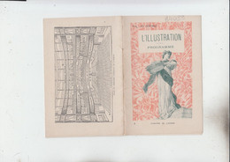 RT34.093  L'ILLUSTRATION. PROGRAME THEATRE DE L'ODEON 1899 Mme SEGOND WEBER - Zeitungen - Vor 1800