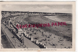 85- SABLES D' OLONNE- VUE PANORAMIQUE DE LA PLAGE    -VENDEE - Sables D'Olonne