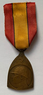 Militaira. Médaille Décoration Belge Guerre 14-18. Médaille Commémorative. - Bélgica