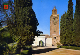 Marrakech - Entrée De La Mosquée, La Koutoubia - Marrakech