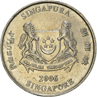 Monnaie, Singapour, 20 Cents, 2006 - Singapour