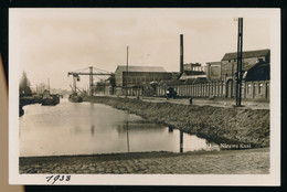 EEKLO  - FOTOKAART 1938 - NIEUWE KAAI     -  NIET VERZONDEN  2 SCANS - Eeklo