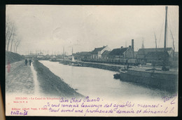 EEKLO  -  LE CANAL DE SCHIPDONCK  1902  - A.SUGG  34 / 6   2 SCANS - Eeklo