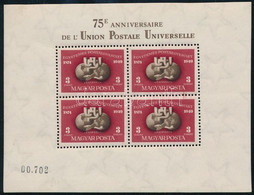 ** 1950 UPU (I.) Blokk L(160.000) - Andere & Zonder Classificatie