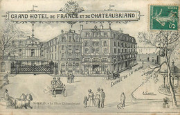 SAINT MALO-grand Hôtel De France Et De Chateaubriand - Saint Malo