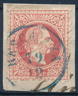 1867 5kr Kék "RESCHITZA" (Gudlin 300 Pont) - Other & Unclassified