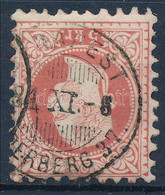 O 1867 5kr "BUDAPEST ODERBERG" Vasúti Bélyegzéssel" - Other & Unclassified