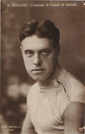 Maurice SCHILLES (edizioni TRALDI 1921-1924 Foto Cappelli) Campione Di Francia Di Velocità - Ciclismo Cyclisme Cycling - Ciclismo