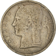 Monnaie, Belgique, 5 Francs, 5 Frank, 1950 - 5 Franc