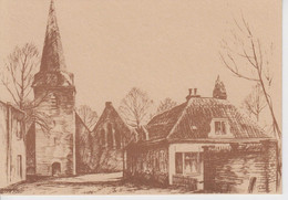 CPSM Doorn - Ned. Herv. Kerk (carte Dessinée) - Doorn