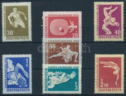 ** 1958 Virág III. + Sport III. Sor, 2 Db Stecklapon - Other & Unclassified