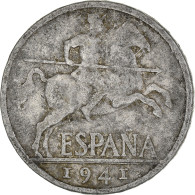 Monnaie, Espagne, 10 Centimos, 1941 - 10 Centimos