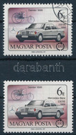 ** 1986 Autó (III.) - 100 éves Az Autó 6Ft Az Ezüst Embléma Eltolódásával + Támpéldány / Mi 3833 With Shifted Silver Emb - Other & Unclassified