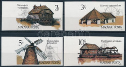 ** 1989 Régi Malmok ívszéli Vágott Sor / Mi 4028-4031 Imperforate Margin Set - Other & Unclassified