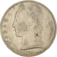 Monnaie, Belgique, 5 Francs, 5 Frank, 1949 - 5 Francs