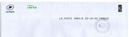 Cachet Manuel Hérault MONTPELLIER SUD PDC1 Sur Pli De Service Groupe La Poste - Handstempel