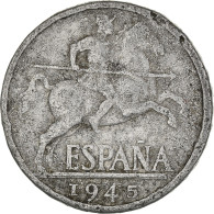 Monnaie, Espagne, 10 Centimos, 1945 - 10 Centiemen