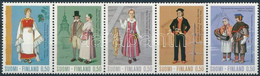 ** 1972 Népviselet Sor 5-ös Csíkban, Traditional Costume Set Stripe Of 5 Mi 710-714 - Other & Unclassified