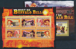 ** 2007 Buffalo Bill Halálának 90. évfordulója Kisív Mi 5154-5159 + Blokk 1432 - Other & Unclassified