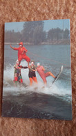 CPM SKI NAUTIQUE KLEIN STRAND JABBEKE ACROBATIE GROUPE DE CLOWNS ACROBATES  BELGIQUE - Wasserski