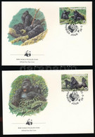 1985 WWF: Gorilla Sor + 4 Db FDC Mi 1292-1295 - Other & Unclassified