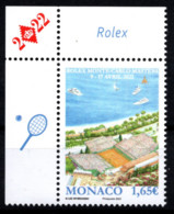 MONACO 2022 - ROLEX MONTE-CARLO MASTERS 2022 - NEUF ** - Unused Stamps