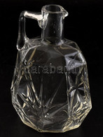 Zwack Jelzett üveg Kiöntő, Dugó Nélkül, Hibátlan M:17cm - Glass & Crystal