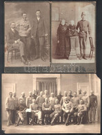 Cca 1900-1947 9 Db Katonai Fotó, Vegyes Méretben - Other & Unclassified