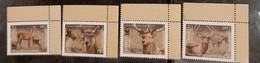 (WWF-437) W.W.F. Tajikistan Bactrian Deer MNH Perf Stamps 2009 - Ongebruikt