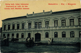 ** T2/T3 Balázsfalva, Blasendorf, Blaj; Görög Katolikus Leány Internátus / Greek Catholic Girl Boarding School. W.L. 186 - Unclassified