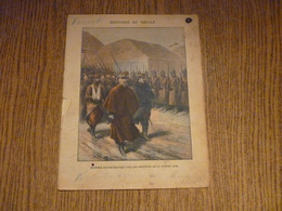 Protège-Cahier/Couverture "Histoire Du Siècle - Denfert Quitte Belfort Avec Les Honneurs De La Guerre" 22,3x 17,2 Cm . - Protège-cahiers