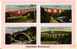 ** T2/T3 Vogtland, Brückenbauten; Göltzschtalbrücke, Eistertalbrücke, Friedrich August Brücke, Syratal-Brücke / Railway  - Unclassified