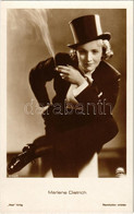 ** T1/T2 Marlene Dietrich, Smoking. Paramount Pictures. "Ross" Verlag 5126/2. - Unclassified