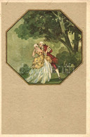 ** T2 Italian Art Postcard, Baroque Couple, Degami 1013. - Unclassified