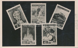 ** T1/T2 1938-1939 'Magyar A Magyarért' Alkalmi Bélyegsorozat, Marer Béla Kiadása / Hungarian Commemorative Stamps 'Debr - Unclassified