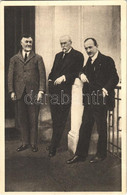 ** T2 Pan President S Ministrem Benesem A Amer. Podporovatelem Csl. Snah Mr. Cranem V Lánech (r. 1923) / Czechoslovak Pr - Unclassified