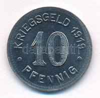 Német Birodalom / Bottrop 1919. 10pf "KRIEGSGELD" Fe Szükségpénz T:1-,2 German Empire / Bottrop 1919. 10 Pfennig "KRIEGS - Unclassified