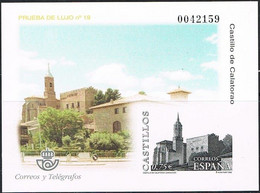 [P77] España 2002, Prueba De Lujo 19. Castillo De Calatorao - Essais & Réimpressions